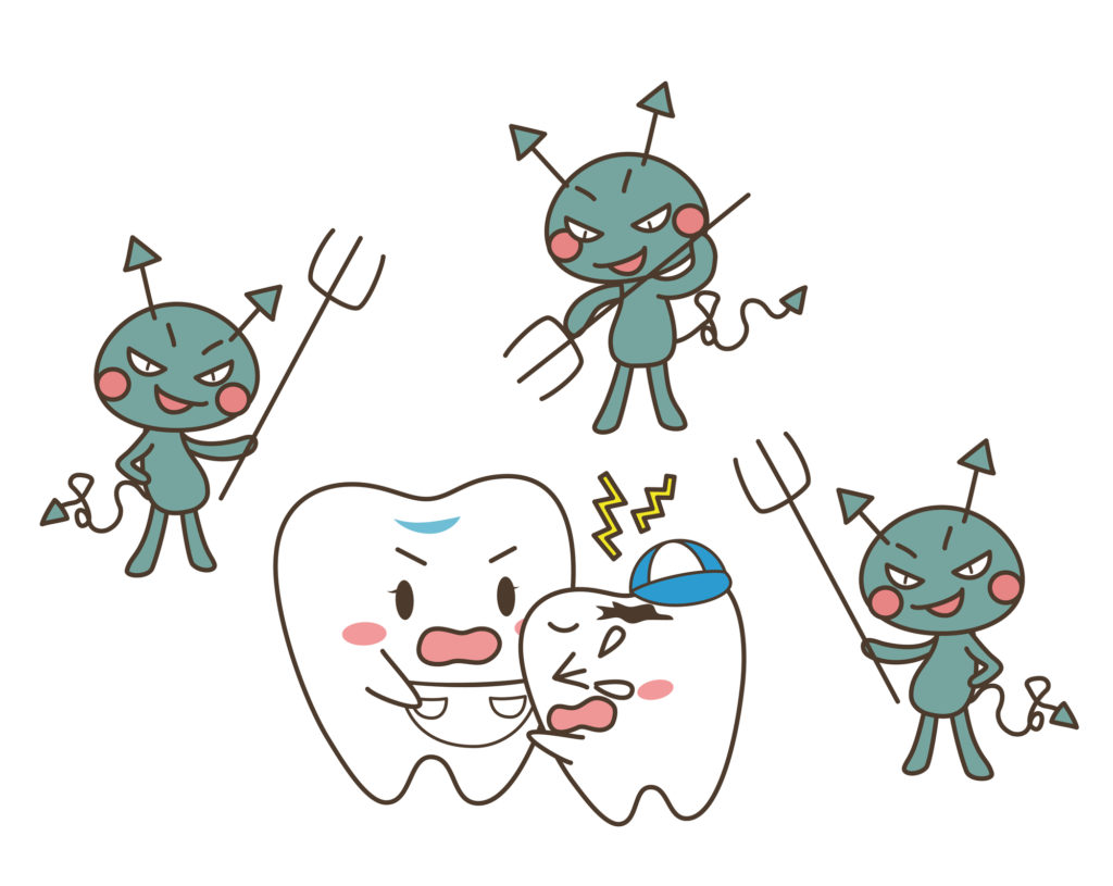 虫歯になった乳歯